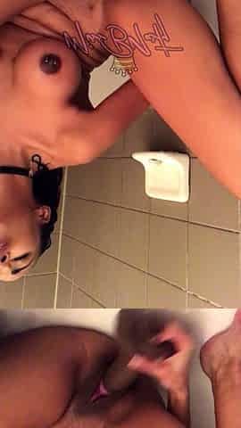 Hot Black Maid Does Some Webcam Black and Ebony