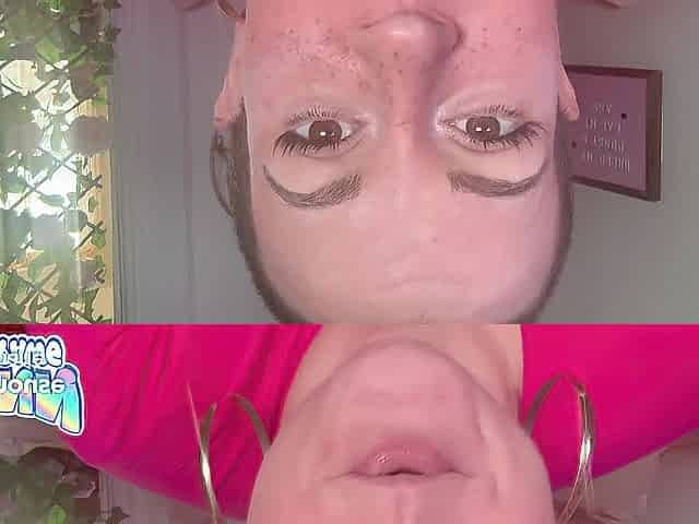 Face and Throat Trip with Nose Play