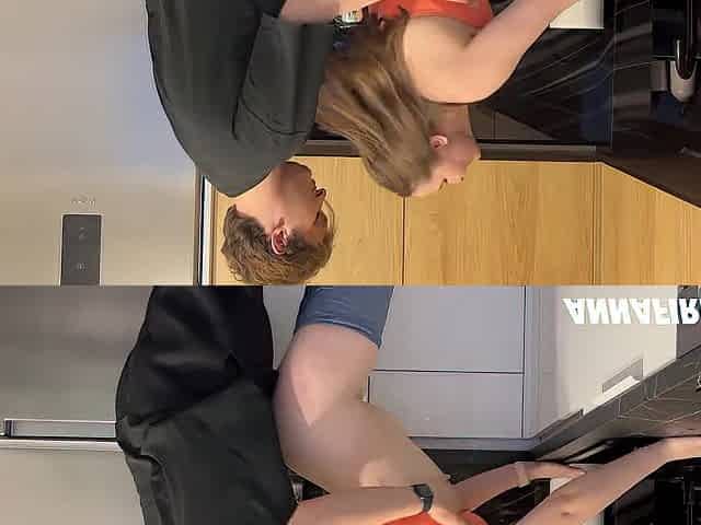 Why is such a hawt gal in the kitchen and not on my dong?