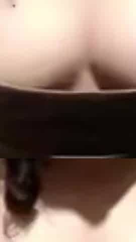 In a Hot Chubby Call She Touches Her Tits