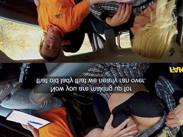 Mature learns how to drive and how to suck young cock
