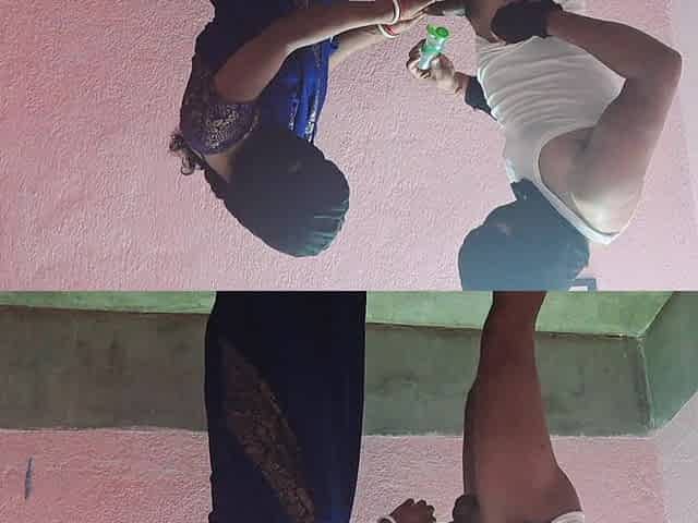 Bihari Friend's Stepsister Got Oil and a Lot