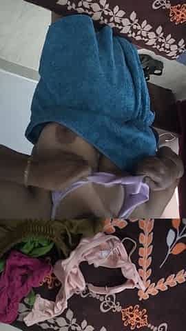 Hot Dress Wearing After Bath