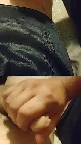 T4T Pair; MTF & FtM Mutual Masturbating
