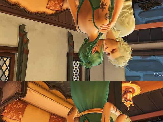 Astarion and Tav can't get sufficiently of eachother - sims 4 - CG animation - Baldure's gate III