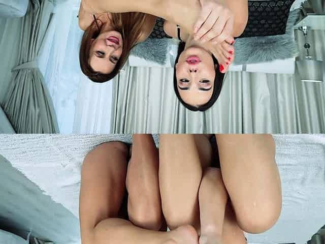 Feet Tease with Dorothy and Milan