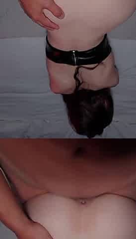 POV Teen Goth GF Bunny Suck & Rail Hard Cumshot