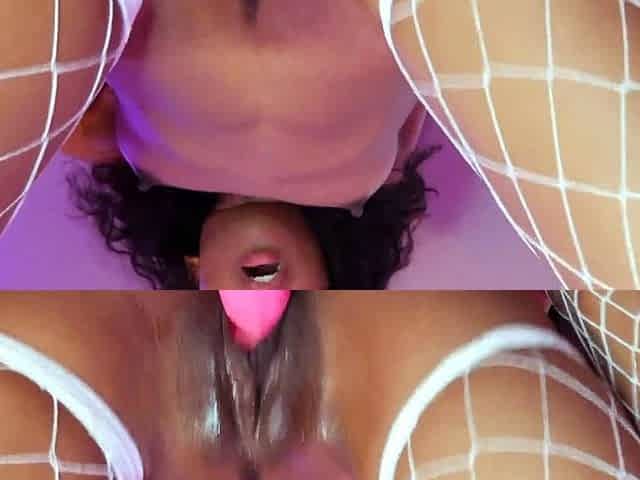 Close up teen masturbation