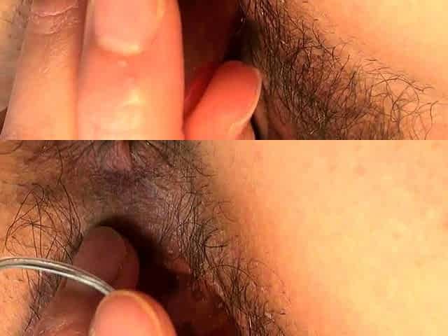 Amateur MILF oils up and toys her pussy