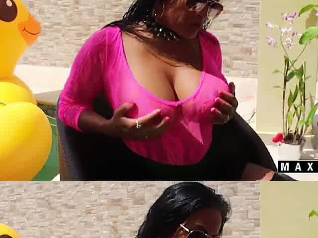 Chesty Maxine X Gets On Inflatable To Sextoy Bang That Oriental Snatch!