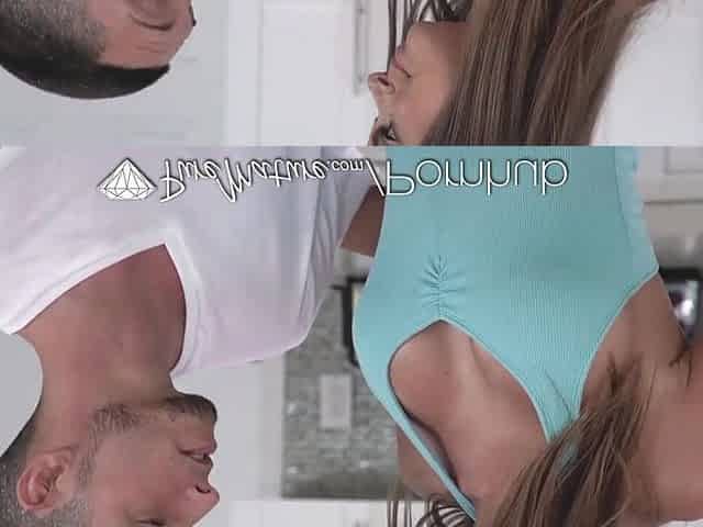 PUREMATURE Step Mama Seduces Masturbating Step Son