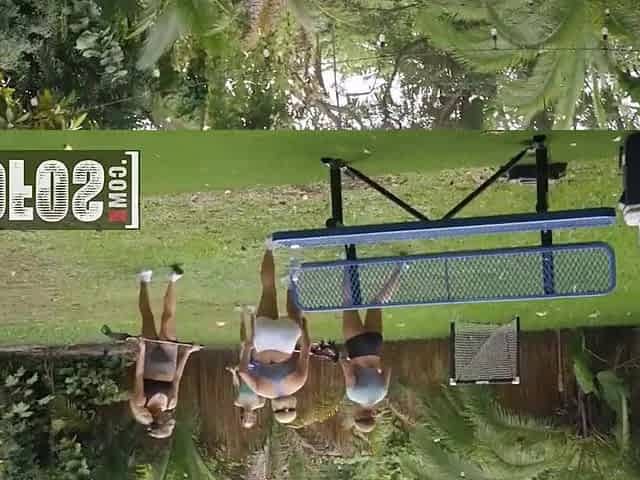 MOFOS - Callie Ebony, Mimi Monet, Victor Ray - Sporty & Spontaneous