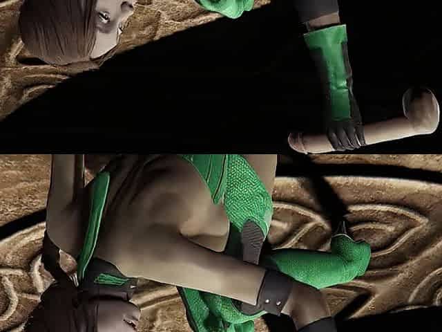 Jade gets a facial