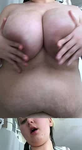 Close up fuck girl in big cock