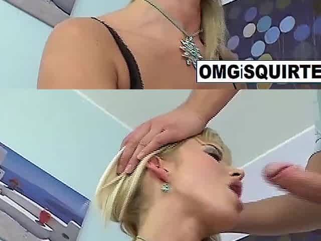 Sindy Dollar gets drilled from behind untill that babe squirts