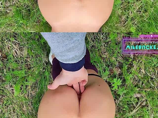 Wifebucket's Amateur MILFs - Forest fairy gets drilled hard against a tree