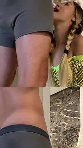 I'm Your Dirty Stepsister, Let's Fuck Without a Condom. Will You Cum in Me?