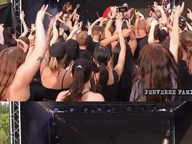 Public Sex During Concert In 4k