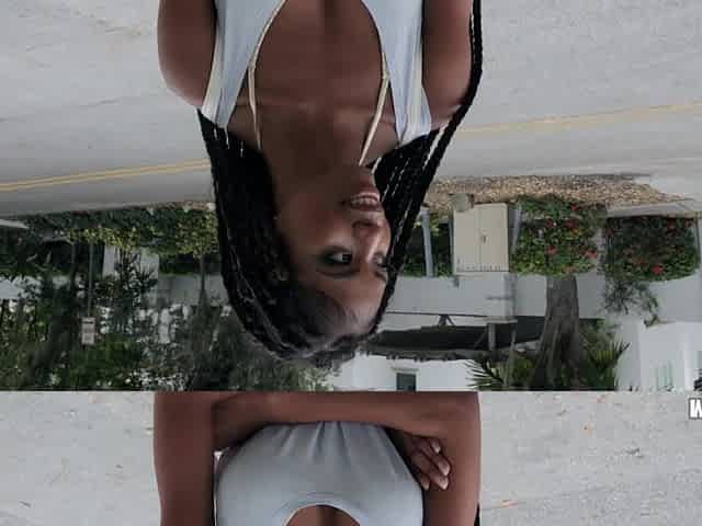 Wonderful ebony teen seductress hot adult video