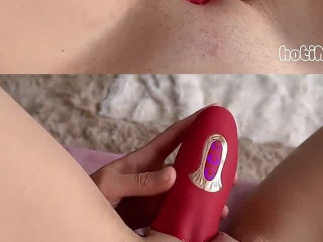OMG!!!THIS SNATCH LICKER TOY EAT MY SOAKED EXCITED VAGINA