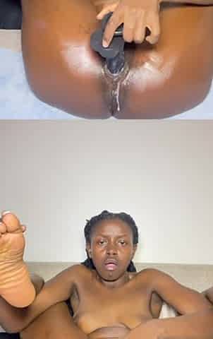 Wet Ebony Pussy Fucked