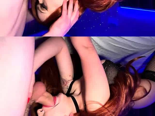 Redhead big tits stepsister royally fucked