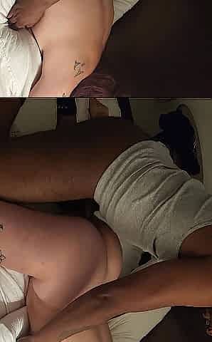 1st time taking my large ebony bulls jock. ADD MY MERELY FANS ( @rainbow18220714 )