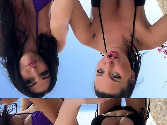 Close up teen masturbation