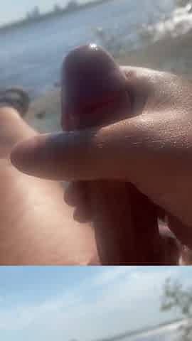 Ottawa River Cum shot
