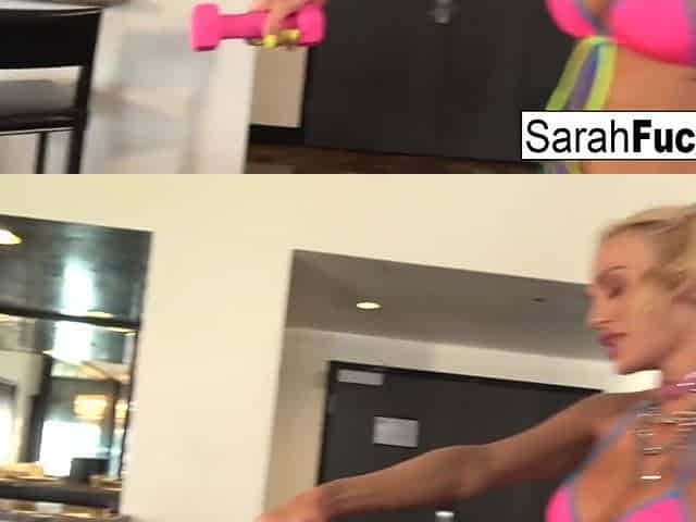 Sarah Jessie : Car Jacker Sarah Jessie follows the guy to the Hotel room to fuck him!