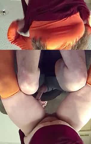 big beautiful woman VELMA RIDING CREAMPIE ?