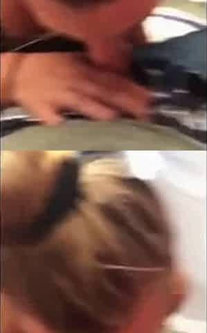 Amateur Babe Gives a Sensual Blowjob