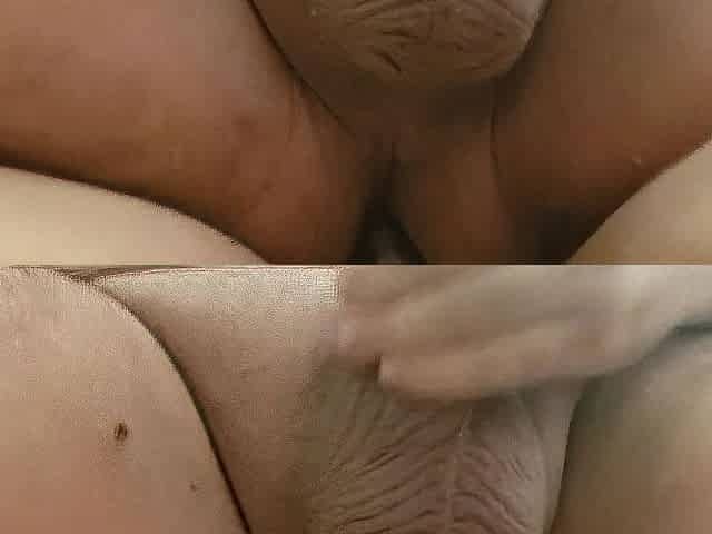 Spouse and Wife Anal Double Schlong
