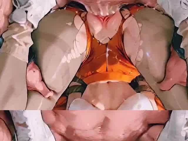 Banged hawt snatch in thr locker room CG animation manga