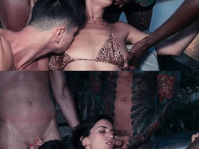 HARDWERK Session Calita Fire gangbang