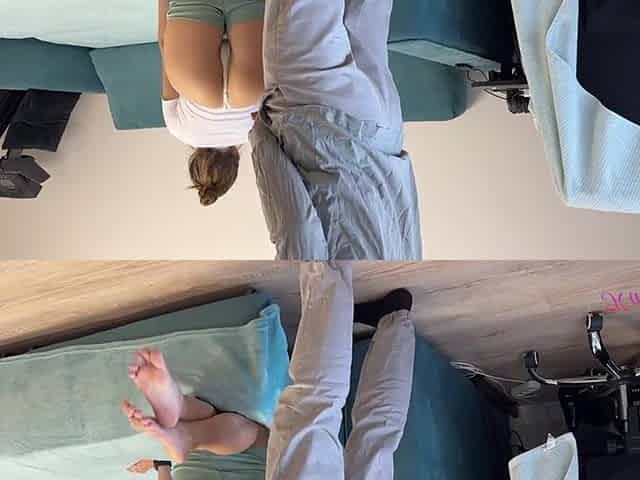 Cheating Wife Gets Screwed Hard By Neighbour Doggy style