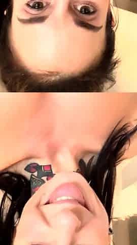 Tattooed Bikini Babe Joanna Angel Masturbates with Heart