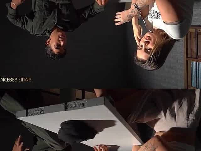 Marvelous inmate with a taut cunt gets screwed by a cop with a biggest dong - Melanie Caceres & TommyVerga