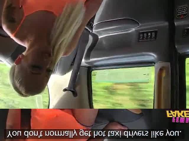 Female Fake Taxi - "I Can't Make no doubt of a Woman made me CUM TWICE!"