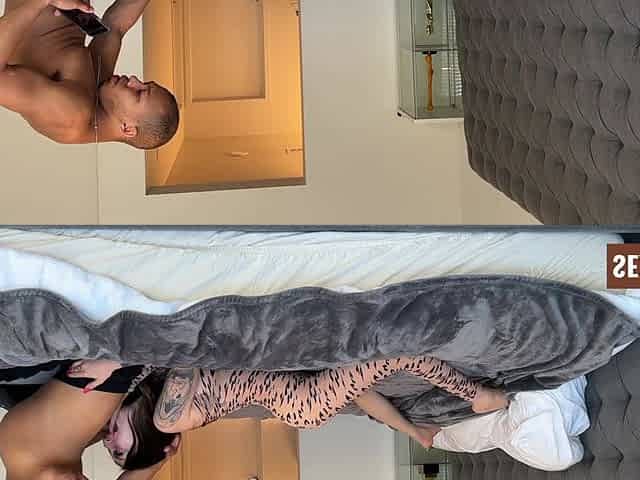 SEXTAPES Anna Chambers' high fives after creampie