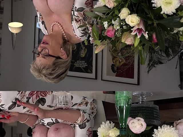 Blonde MILF with Big Boobs Playing Cam Free Porn