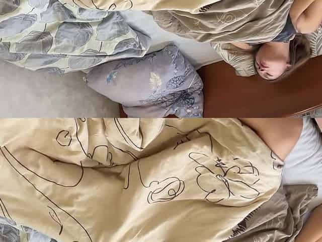 Morning Masturbation Ended With A Sweet Orgasm