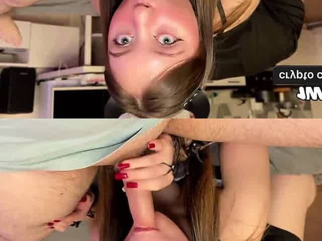 Slutty stepsis in Halloween costume seduced me, hard-core porn ensued - doggystyle POV!