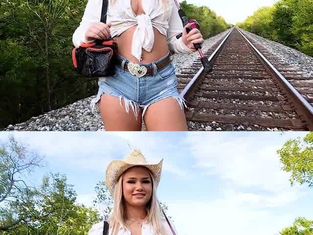 Harley King: Country Babe Catches a Ride on a Stranger's