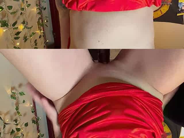 Blond PAWG gets her vagina stretched out by giant weenie