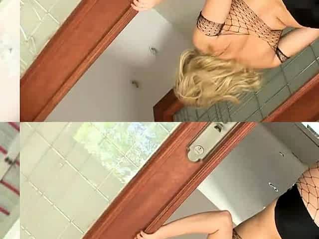 Amateur blondes pov blowjob and hardcore fun with lucky dude