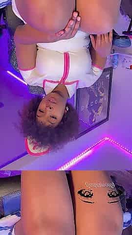 At home Nurse craves to cum on that dong