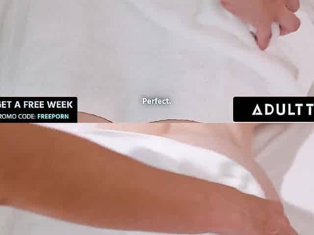 ADULT TIME - Butt-Obsessed Erin Everheart & Kenna James Play With BUTT PLUG During Lesbo Massage!