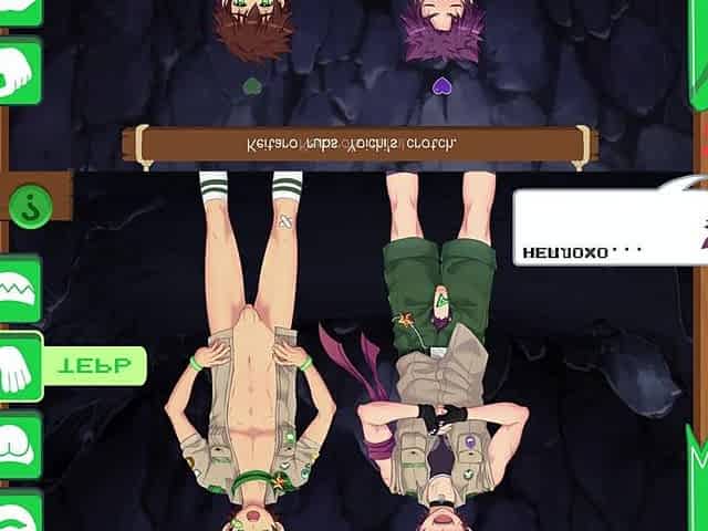 Scene 4 - Yoichi licked Keitaro booty in the cave and helped him cum (russian voice)