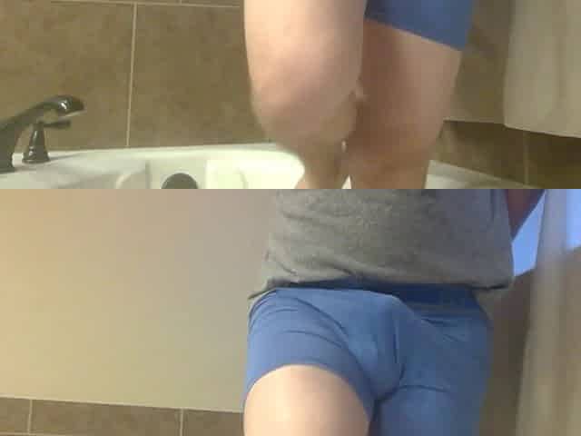 Nearly didn't make 1st morning pissing in the tub